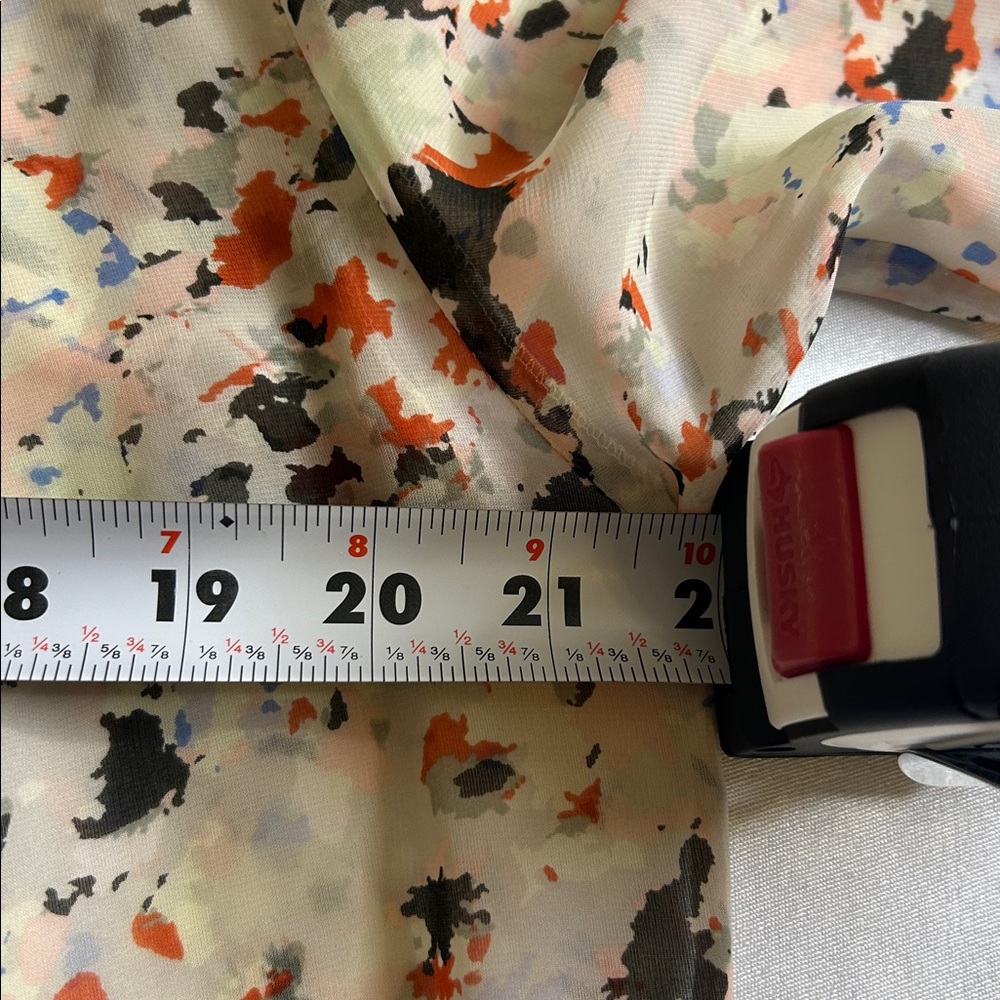 Bcbgeneration Multicolor Abstract Pattern Sheer K… - image 8